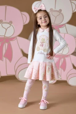 A DEE ABSTRACT TEDDY SCARLETT DRESS W243708