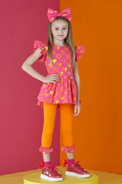 A DEE BOLD HEARTS MINNIE LEGGING SET S242511