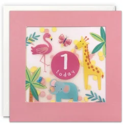 AGE 1 BIRTHDAY CARD PP3713