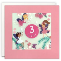 AGE 3 BIRTHDAY CARD PP3717
