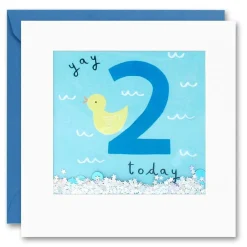 AGE 2 BIRTHDAY CARD PT2786