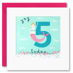 AGE 5 BIRTHDAY CARD PT2791