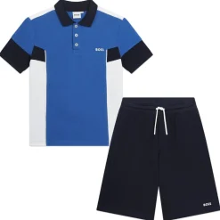 BOSS POLO SHIRT & SHORTS SET J50753