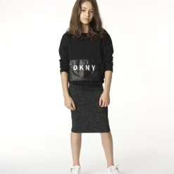 DKNY SKIRT WITH ELASTICATED WAIST D33527 A41