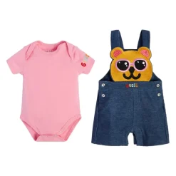 GUESS DUNGAREE SET H3GW03