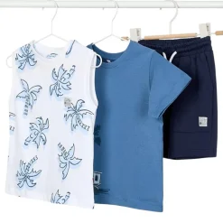 MAYORAL 2X T SHIRTS & SHORT SET 3606
