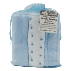 3X MUSLIN SQUARES P13B